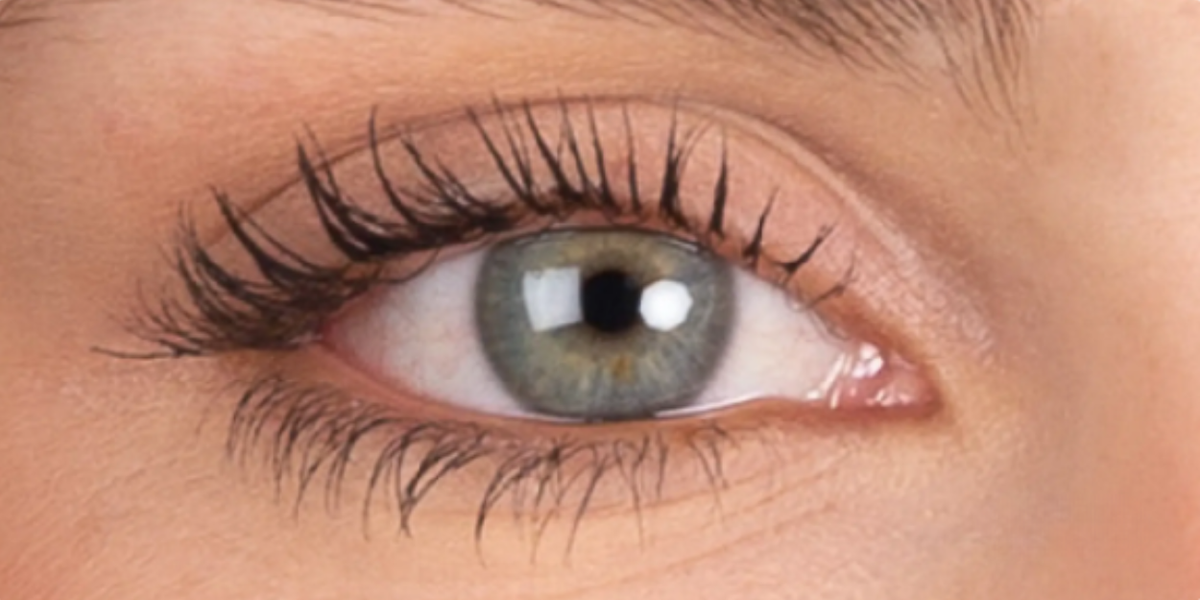 After mascara application
